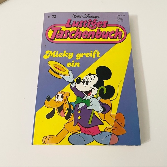 Lot of 5 Disney German Books Mickey Mouse Donald Duck and Garfield - Picture 11 of 16